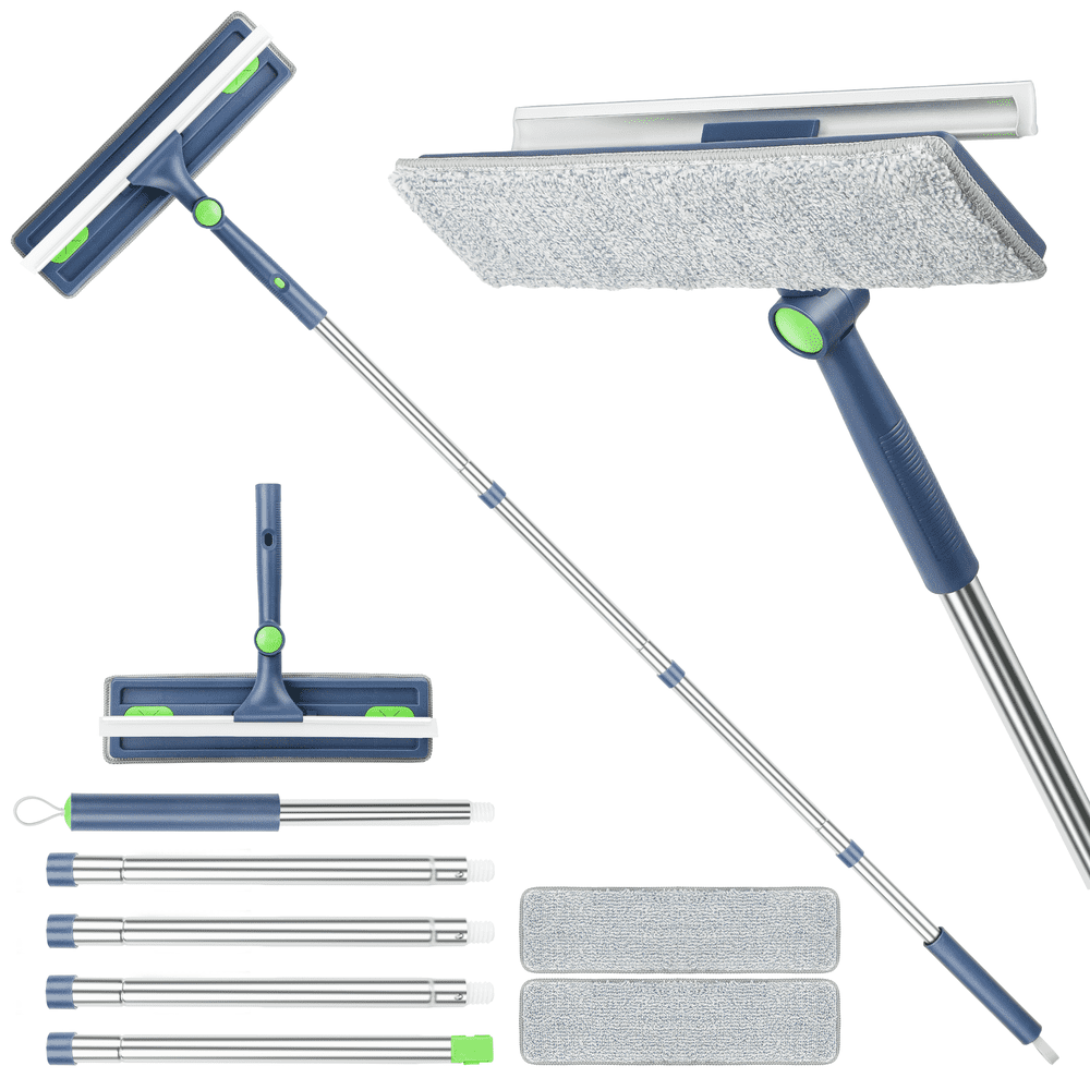 Sugarday 63-Inch Window Squeegee and Scrubber Mop: $15.78