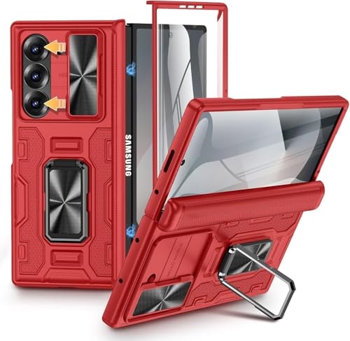Vego Samsung Galaxy Z Fold 6 Case with Screen Protector and Hinge Protection: $25.49