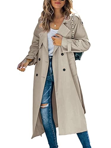 Makkrom Women's Double Breasted Trench Coat: $43.69 Makkrom Women's Double Breasted Trench Coat: $43.69