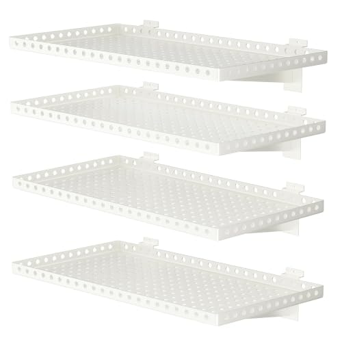 Bobiban 14" x 24" Heavy Duty Slatwall Shelves 4-Pack: $93.49 Bobiban 14" x 24" Heavy Duty Slatwall Shelves 4-Pack: $93.49
