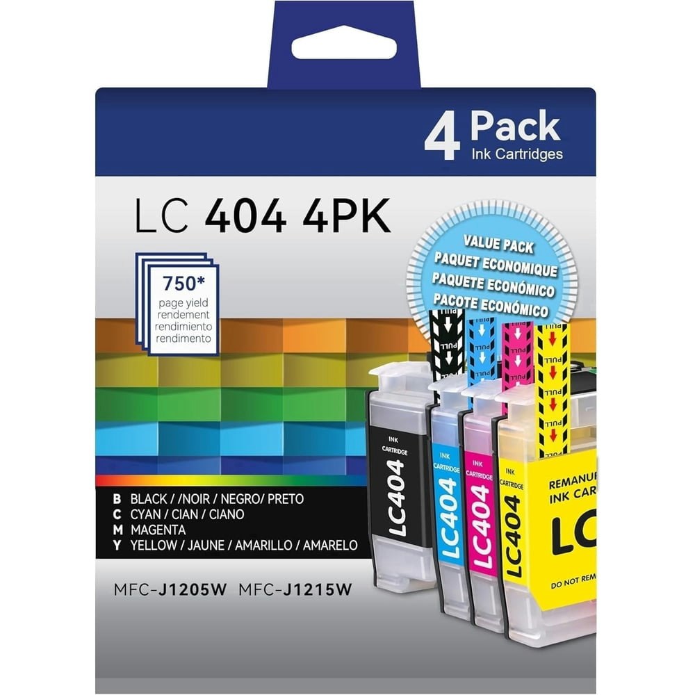 LC404 Ink Cartridge 4-Pack: $16.99 LC404 Ink Cartridge 4-Pack: $16.99