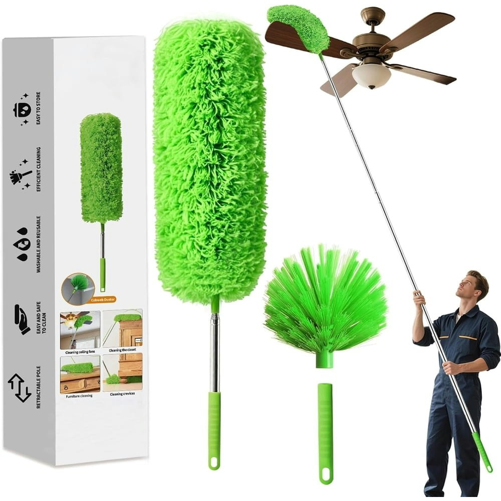 Katinyos 110-Inch Extendable Cobweb Duster: $15.89