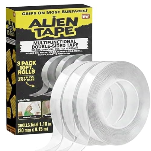 Alien Tape 30-Foot Double-Sided Mounting Tape: $16.98 Alien Tape 30-Foot Double-Sided Mounting Tape: $16.98