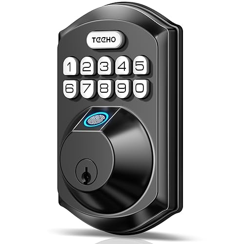 Teeho TE002 Fingerprint Deadbolt with Keypad: $39.99 Teeho TE002 Fingerprint Deadbolt with Keypad: $39.99