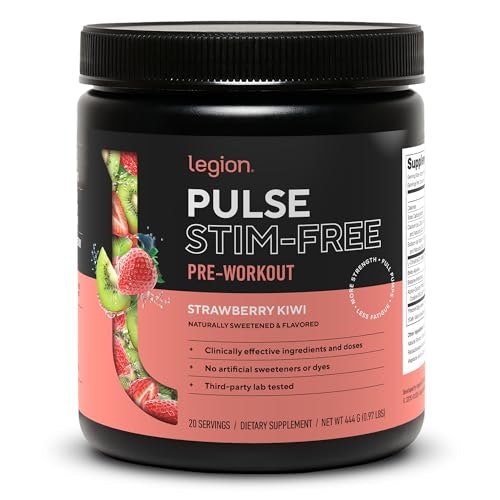 Legion Pulse Caffeine-Free Pre-Workout Supplement: $34.99 Legion Pulse Caffeine-Free Pre-Workout Supplement: $34.99