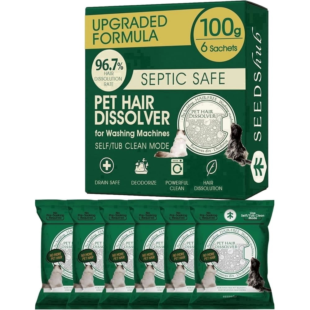 Seedshub Pet Hair Dissolver for Washing Machines: $24.99