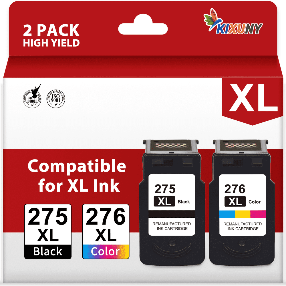 Canon 275XL and 276XL Ink Cartridge 2-Pack: $26.85 Canon 275XL and 276XL Ink Cartridge 2-Pack: $26.85