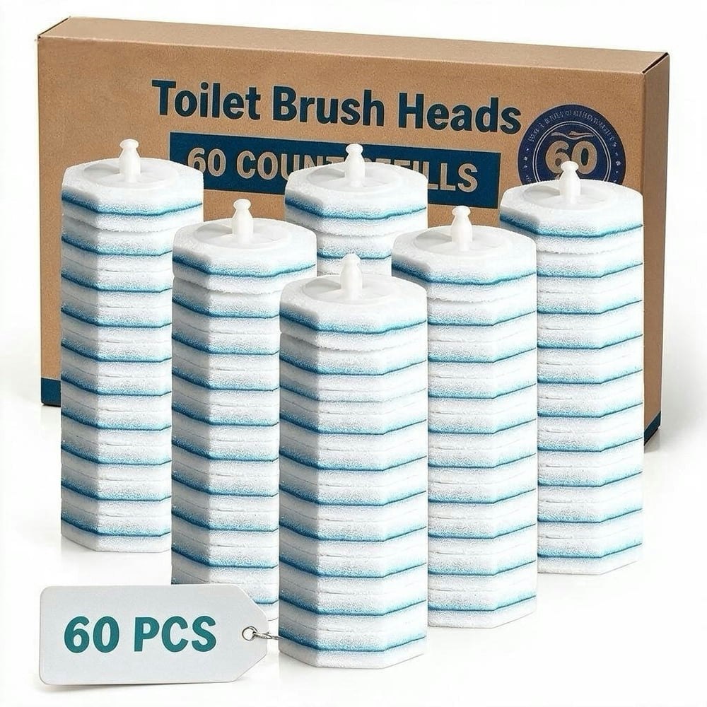 Toilet Bowl Wand Refill Pads 60-Pack: $16.86 Toilet Bowl Wand Refill Pads 60-Pack: $16.86