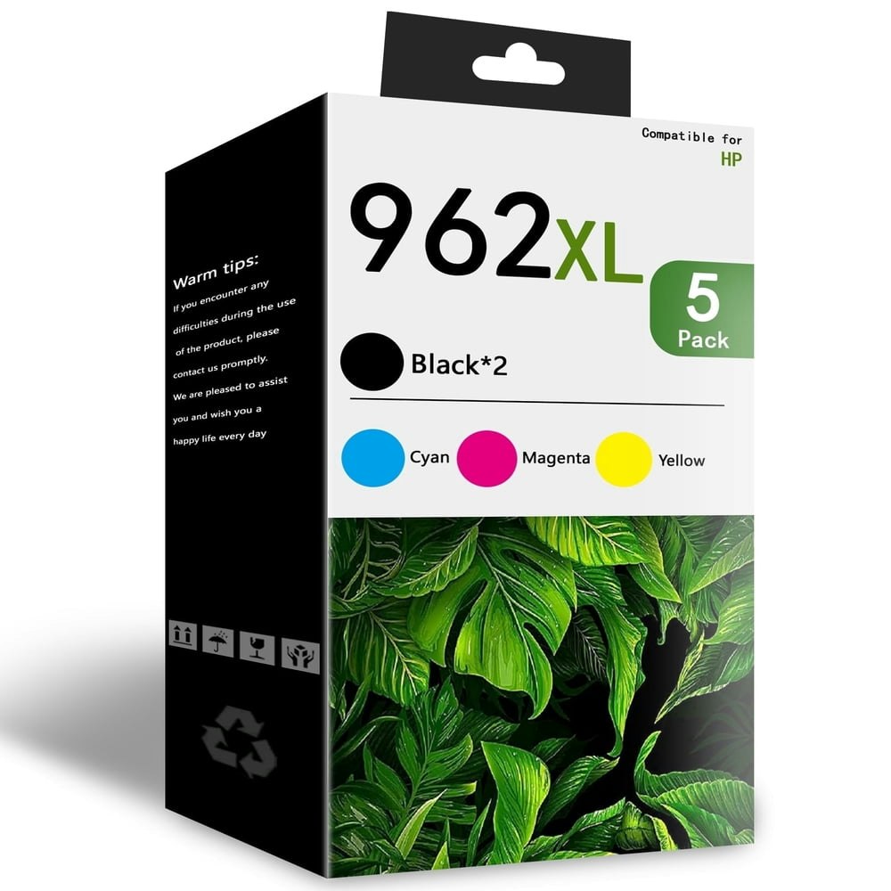 HP 962XL Ink Cartridge 5-Pack: $93.95 HP 962XL Ink Cartridge 5-Pack: $93.95