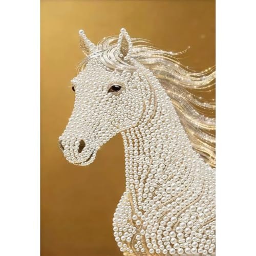 Wavaiov Horse Diamond Painting Kit 12"x16": $5.09 Wavaiov Horse Diamond Painting Kit 12"x16": $5.09