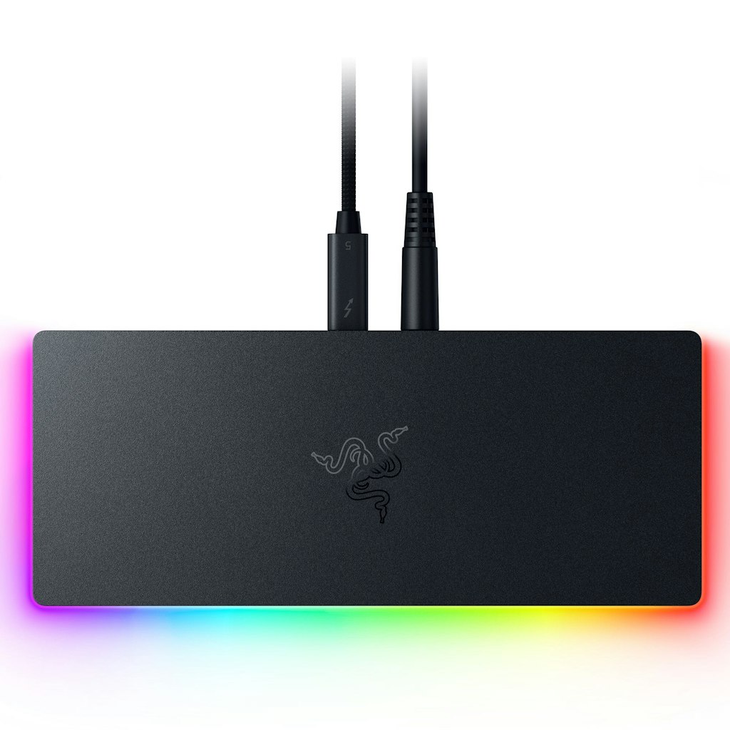 Razer Thunderbolt 5 Chroma 11-Port Docking Station: $379.99 Razer Thunderbolt 5 Chroma 11-Port Docking Station: $379.99