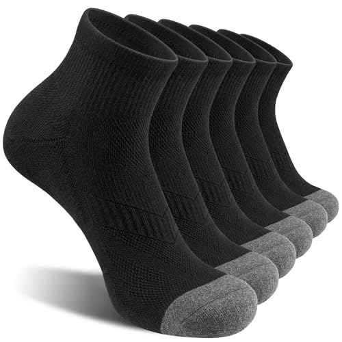 Lapulas Men's Cushioned Athletic Ankle Socks 6-Pack: $14.23 Lapulas Men's Cushioned Athletic Ankle Socks 6-Pack: $14.23