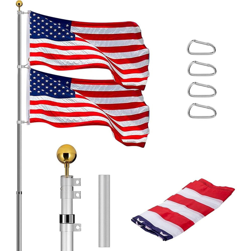 Specstar 20-Foot Telescoping Flag Pole with American Flag: $55.99 Specstar 20-Foot Telescoping Flag Pole with American Flag: $55.99