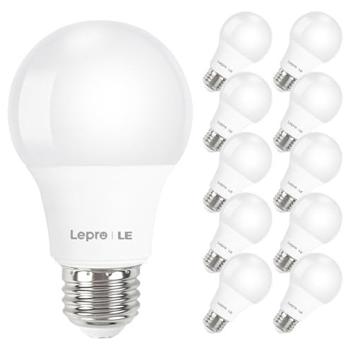 Lepro A19 E26 9W 800-Lumen 5000K LED Light Bulbs 10-Pack: $15.97 Lepro A19 E26 9W 800-Lumen 5000K LED Light Bulbs 10-Pack: $15.97