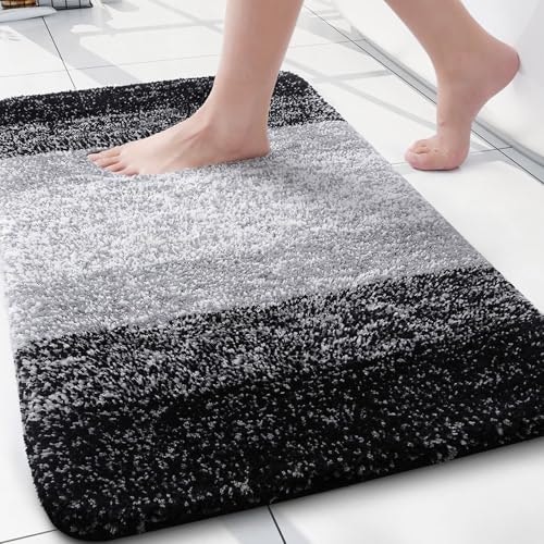Arotive 24x16" Shaggy Microfiber Bath Rug: $9.49