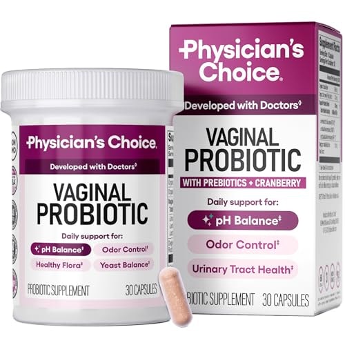 Physician's Choice Vaginal Probiotics 30-Count: $22.47 Physician's Choice Vaginal Probiotics 30-Count: $22.47