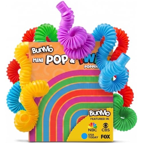 Bunmo Pop Tubes Sensory Fidget Toys 8-Pack: $6.07