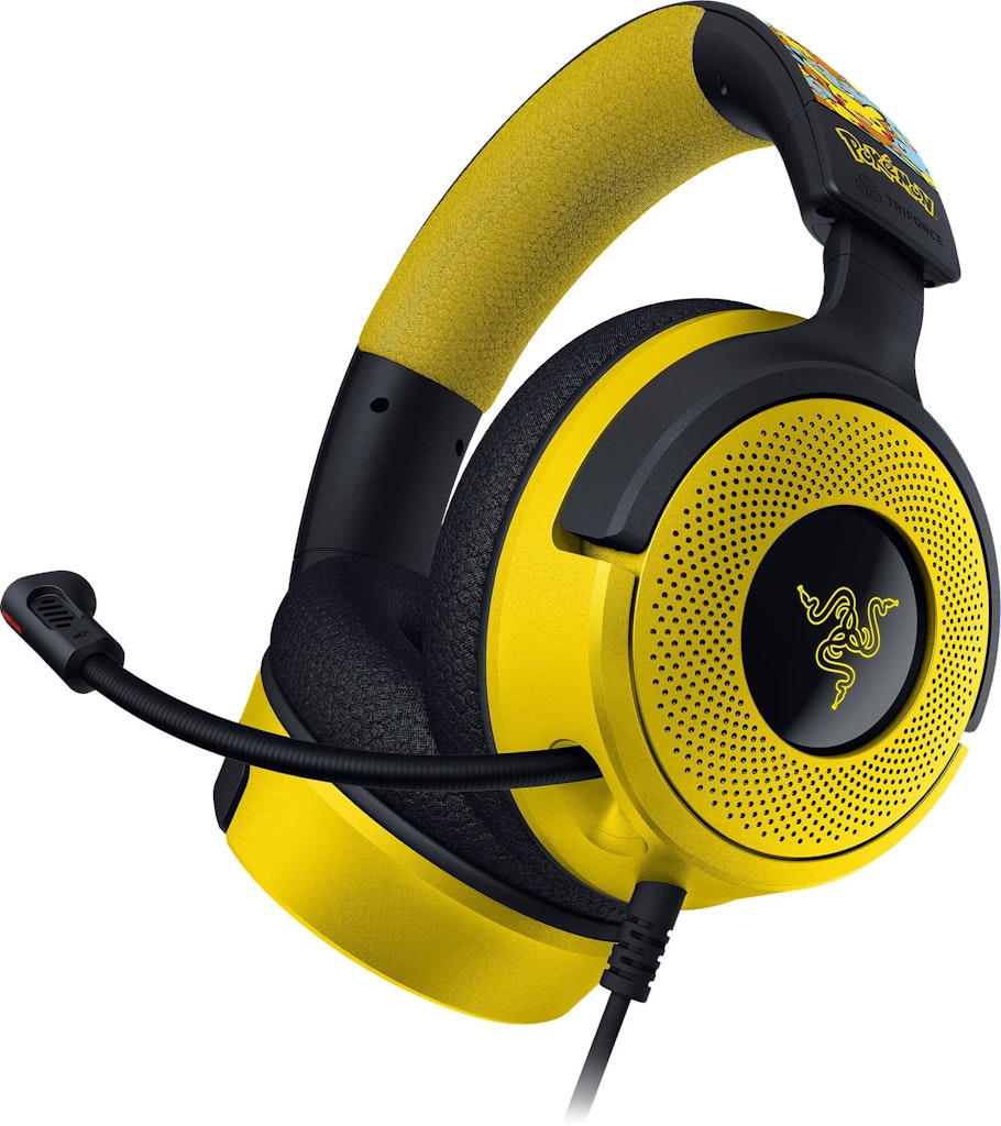 Razer Kraken V4 X Wired Gaming Headset Pokémon Edition: $77.49 Razer Kraken V4 X Wired Gaming Headset Pokémon Edition: $77.49