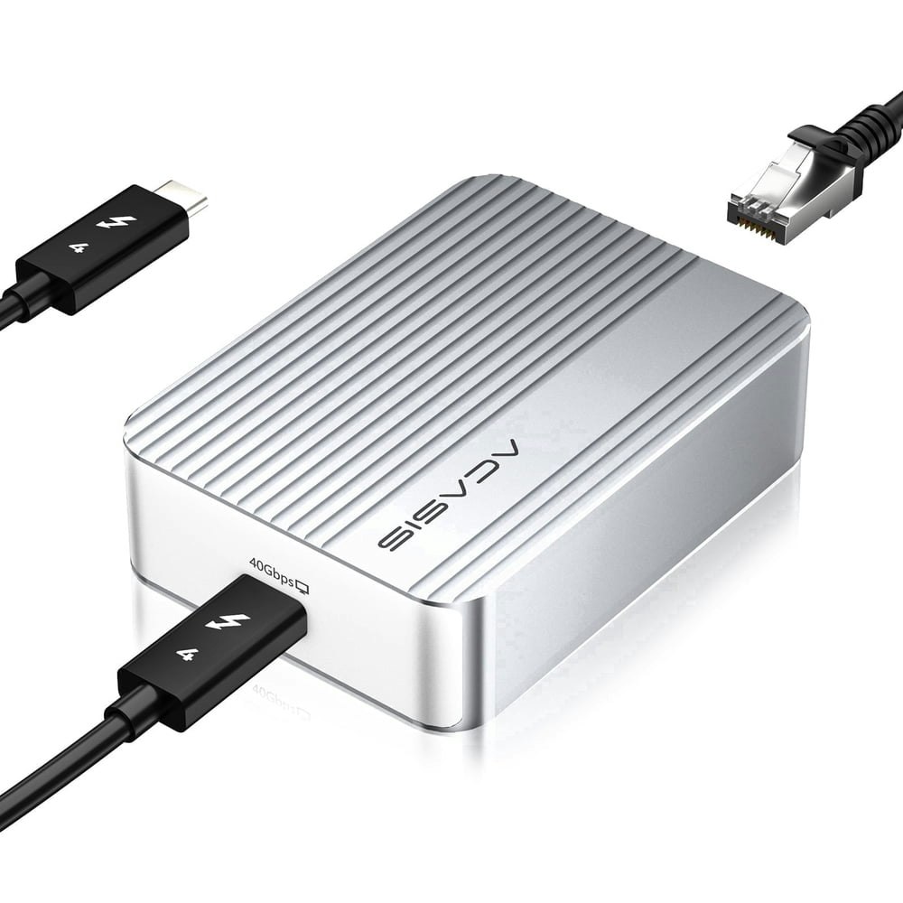 Acasis USB4 Thunderbolt 10 Gigabit Ethernet Adapter: $75 Acasis USB4 Thunderbolt 10 Gigabit Ethernet Adapter: $75