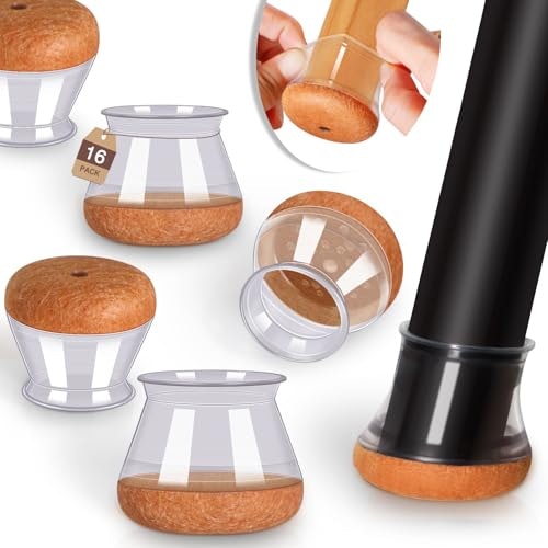 Yozon Felt Silicone Chair Leg Floor Protector Caps: $11.03 Yozon Felt Silicone Chair Leg Floor Protector Caps: $11.03