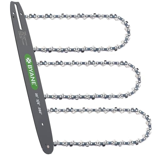 Byane 20-Inch Chainsaw Bar and Chain Combo: $37.53 Byane 20-Inch Chainsaw Bar and Chain Combo: $37.53