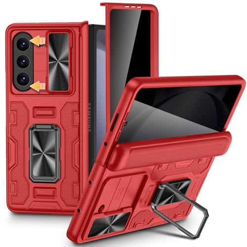 Vego Z Fold 5 Case with Stand and Privacy Screen Protector: $27.19