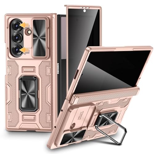 Vego Galaxy Z Fold 7 Case with Stand and Privacy Screen Protector: $27.19