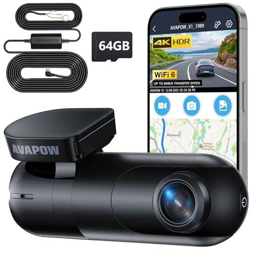Avapow 4K Front Dash Cam: $39.97 Avapow 4K Front Dash Cam: $39.97