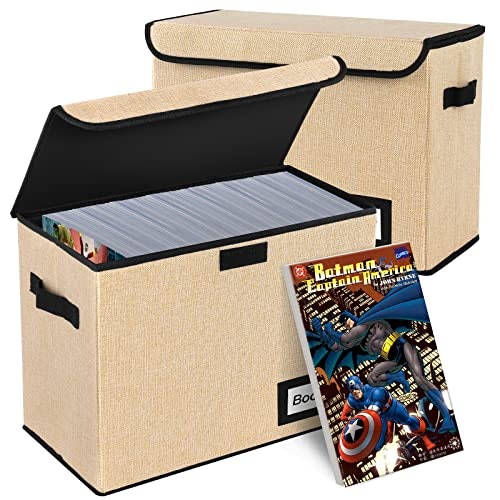 YNSZAS Comic Book Storage Box 2-Pack: $18.39 YNSZAS Comic Book Storage Box 2-Pack: $18.39