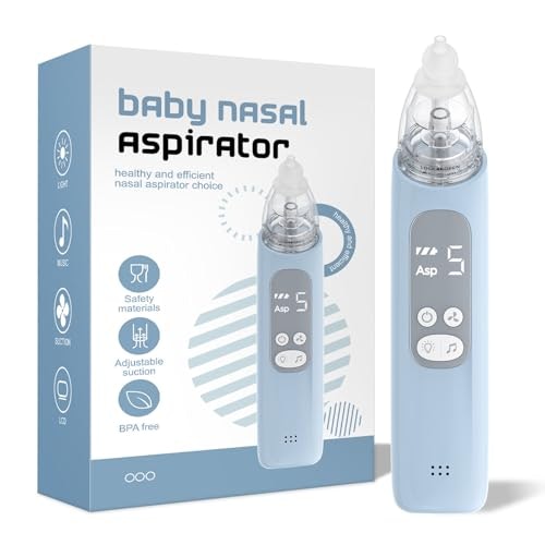 Baby Nasal Aspirator with 5-Level Adjustable Suction: $23.99 Baby Nasal Aspirator with 5-Level Adjustable Suction: $23.99