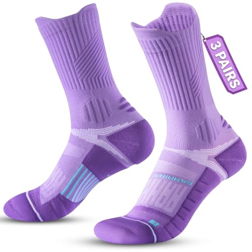 Rahhint Women's Compression Running Socks 3-Pack: $19.99