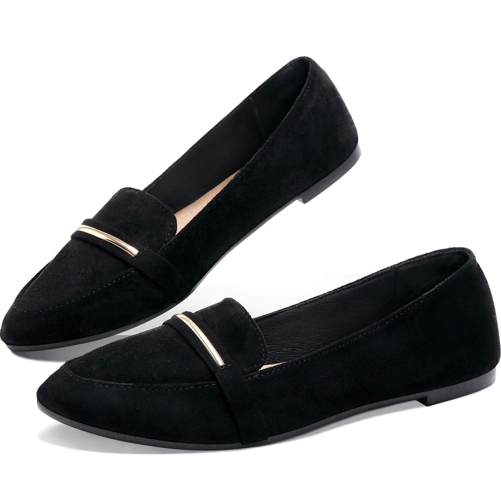 Obtaom Women’s Pointy Toe Loafer Flats: $20.99 Obtaom Women’s Pointy Toe Loafer Flats: $20.99