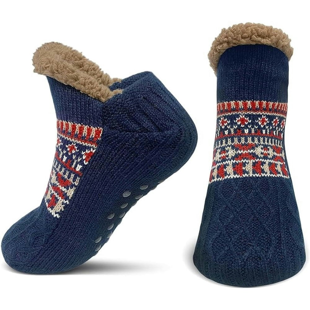 Amitofo Men's Thermal Non-Skid Slipper Socks: $13.99 Amitofo Men's Thermal Non-Skid Slipper Socks: $13.99