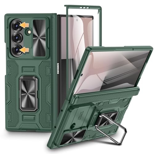 Vego Z Fold 7 Case with Rotating Kickstand and Hinge Protector: $25.49 Vego Z Fold 7 Case with Rotating Kickstand and Hinge Protector: $25.49