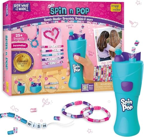 Imagimake Spin n Pop Beads Studio: $29.98 Imagimake Spin n Pop Beads Studio: $29.98