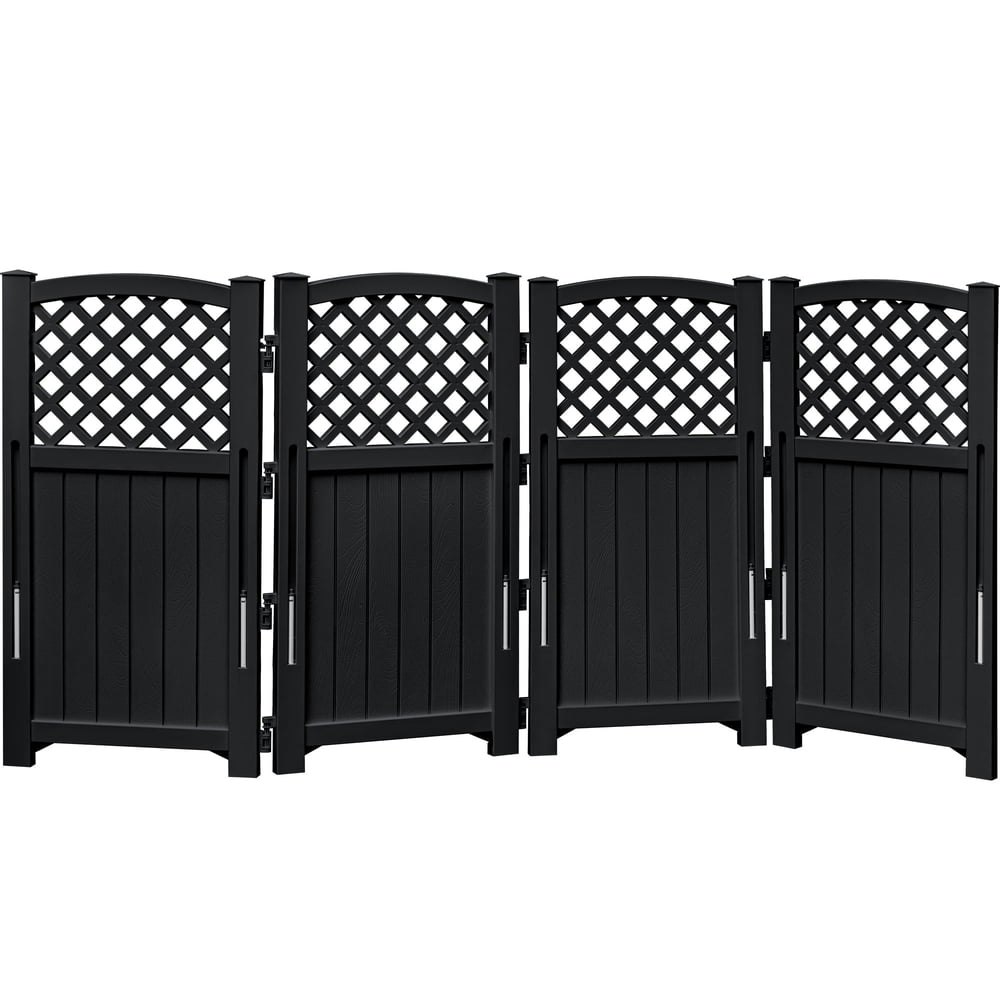 Homall 4-Panel Outdoor Privacy Screen Enclosure: $67.98