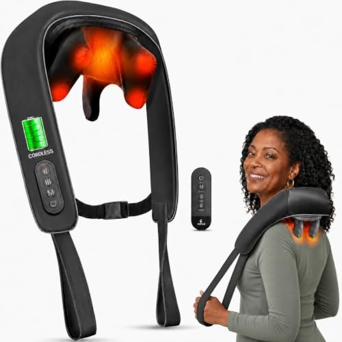 Cupilo Cordless Neck Massager with Heat: $53.99