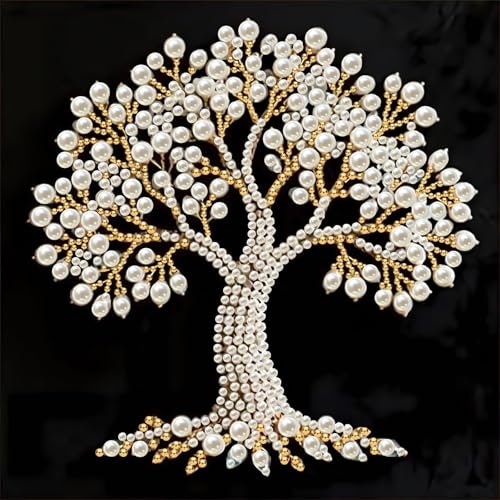 Tree of Life Pearl Diamond Art Kit: $5.39