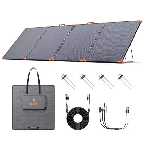Zoupw 350W Portable Solar Panel: $339.98 Zoupw 350W Portable Solar Panel: $339.98