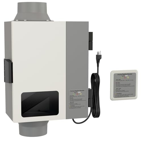 Dirlexal 4-Inch 160 CFM Dryer Vent Booster Fan: $299.97 Dirlexal 4-Inch 160 CFM Dryer Vent Booster Fan: $299.97