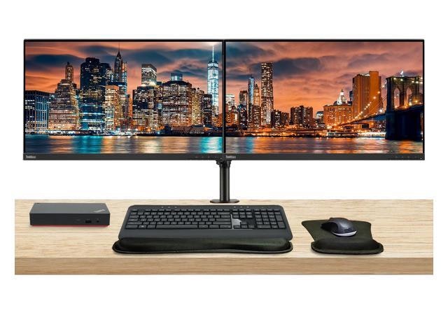 Lenovo ThinkVision E27q 27" 1440p LED Monitor 2-Pack Bundle: $1,209