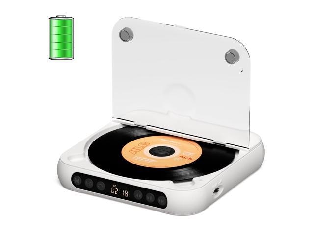 Portable Rechargeable CD Player with Bluetooth and Speakers: $99.99 Portable Rechargeable CD Player with Bluetooth and Speakers: $99.99
