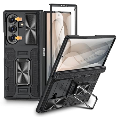 Vego Z Fold 8 Ultra Case with Built-in Hinge and Screen Protector: $22.38