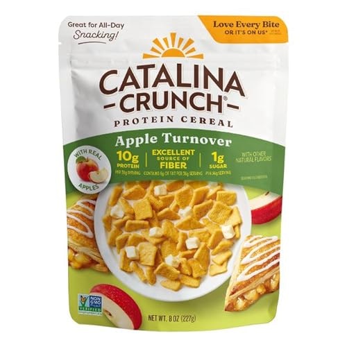 Catalina Crunch Apple Turnover Protein Cereal 8-oz. Bag: $6.65 Catalina Crunch Apple Turnover Protein Cereal 8-oz. Bag: $6.65