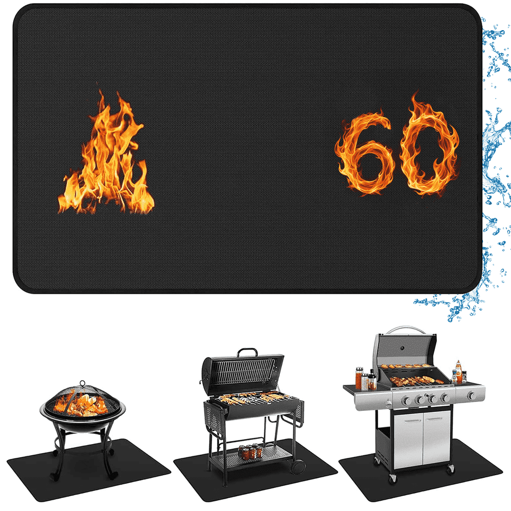 Gped 60x42-Inch Heat Resistant Grill Mat: $21.99 Gped 60x42-Inch Heat Resistant Grill Mat: $21.99