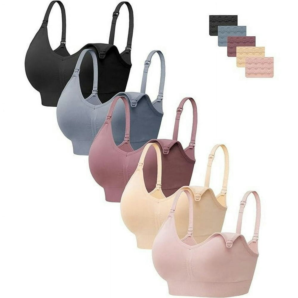 HBlife Maternity Nursing Bra 5-Pack: $28.99