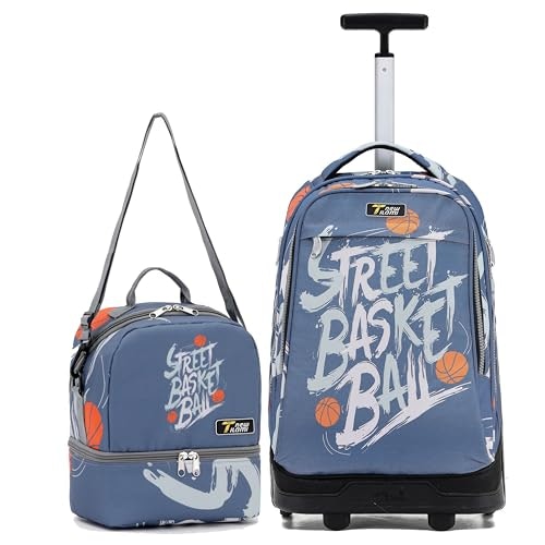 Tilami 19-Inch Rolling Backpack with Lunch Bag: $99.99 Tilami 19-Inch Rolling Backpack with Lunch Bag: $99.99