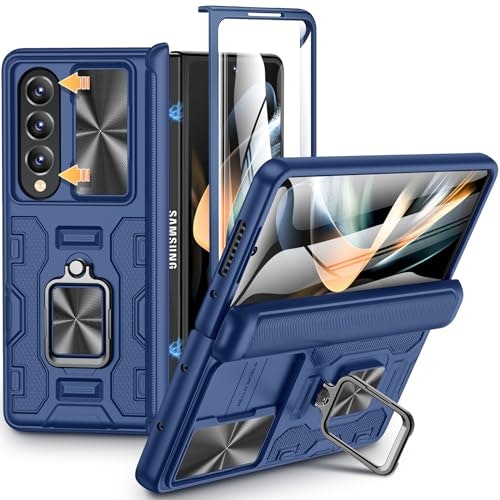 Vego Galaxy Z Fold 4 Case with Slide Camera Cover and Hinge Protection: $19.50 Vego Galaxy Z Fold 4 Case with Slide Camera Cover and Hinge Protection: $19.50