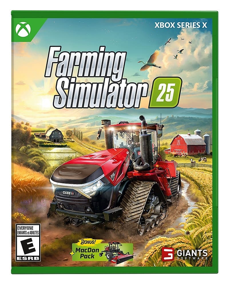 Farming Simulator 25 for Xbox Series X: $39.99