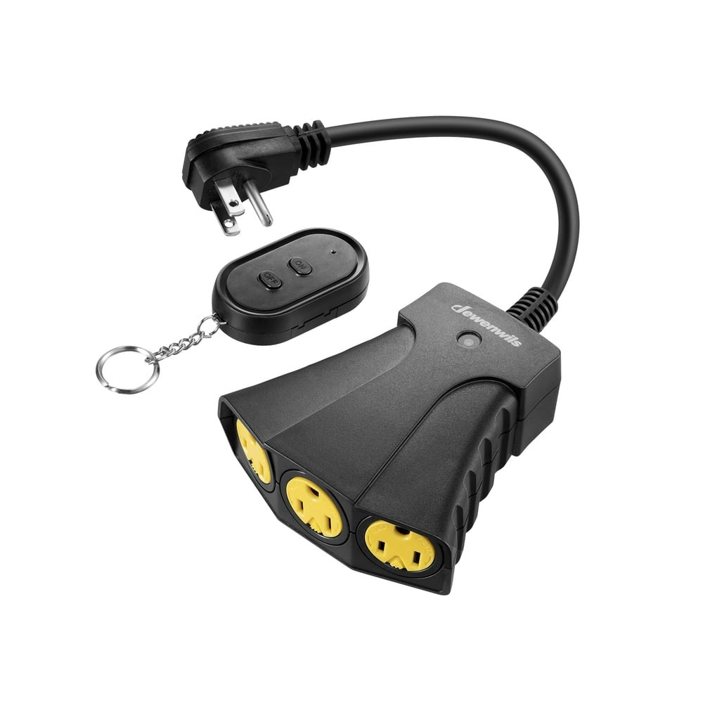 Dewenwils 15A Outdoor Wireless Remote Control Outlet: $14.99 Dewenwils 15A Outdoor Wireless Remote Control Outlet: $14.99
